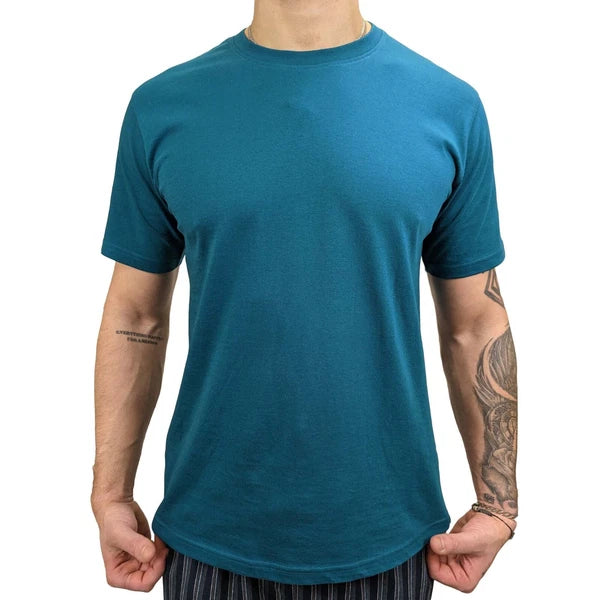 Pyjama SET Mens Cotton Top & Pant Lounge Pockets Sleep 2 Piece PJS Summer M/4XL