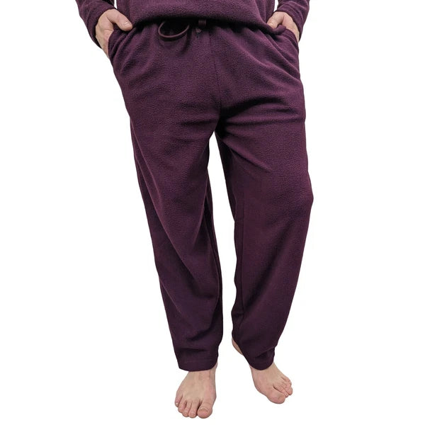 Men's Pyjama Set Fairisle Comfort Fleece Design PJS Soft Warm 2 PC S-4XL L/S PJ