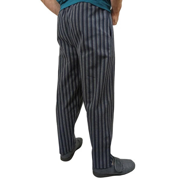 Pyjama SET Mens Cotton Top & Pant Lounge Pockets Sleep 2 Piece PJS Summer M/4XL