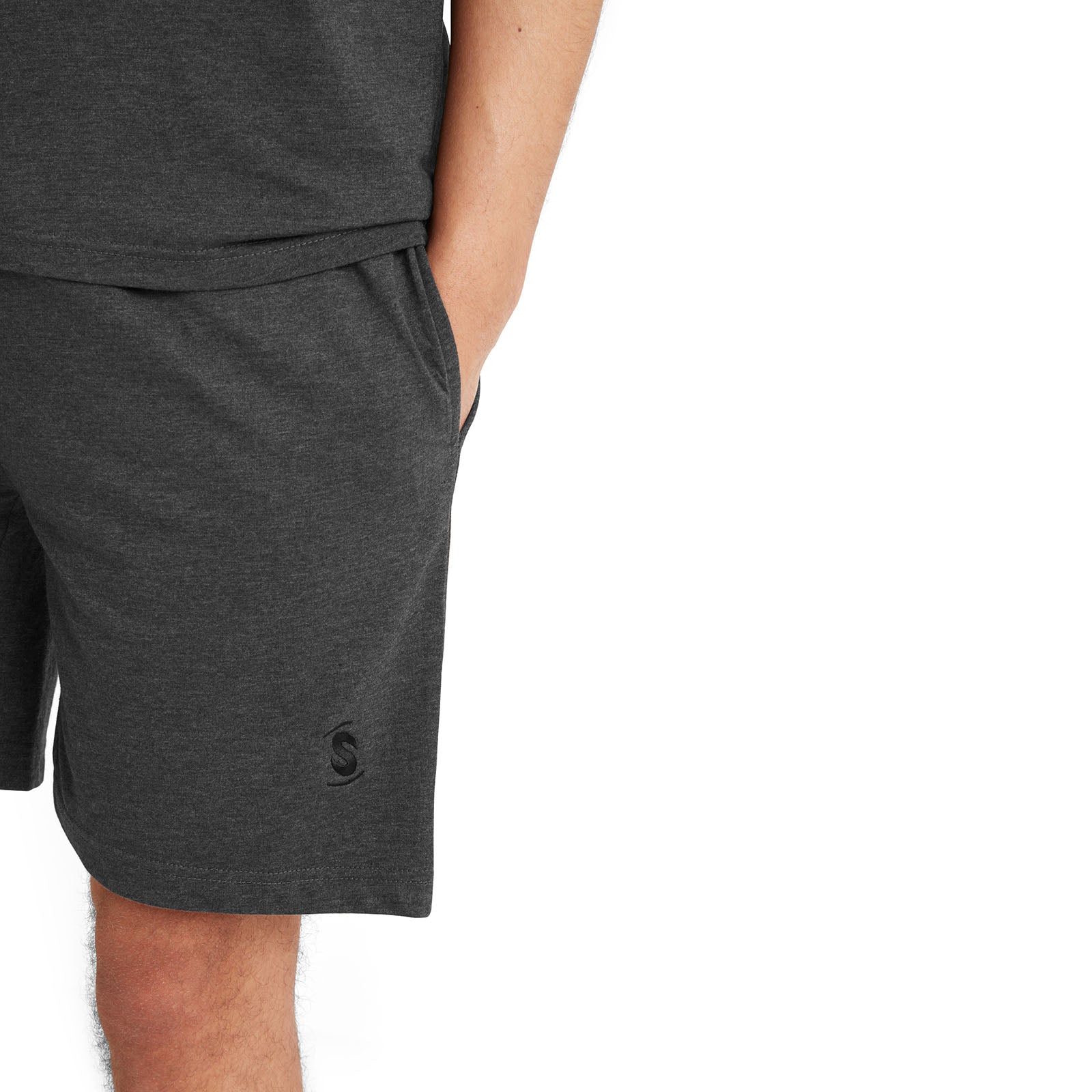 Snuggaroo Mens Short Sleeve Pyjama Set PJs Loungewear T Shirt Shorts