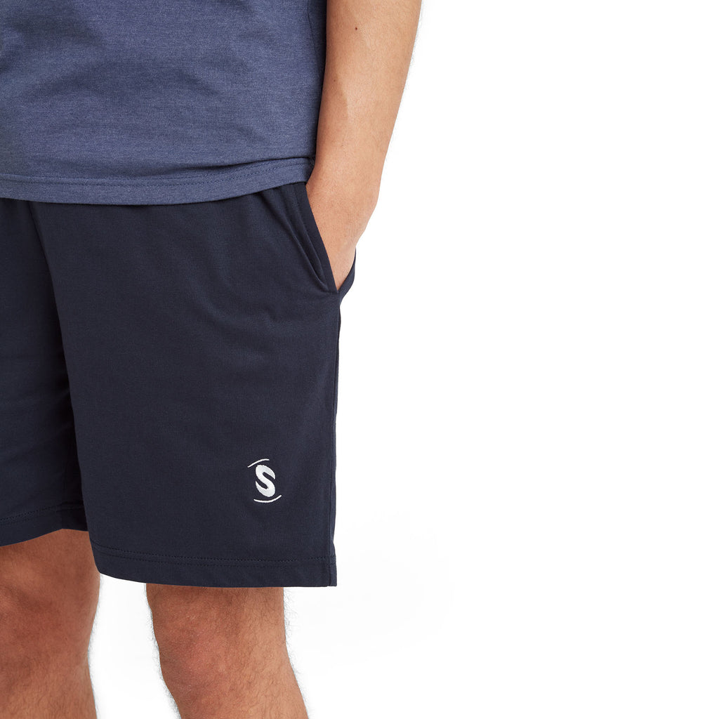 Snuggaroo Mens Short Sleeve Pyjama Set PJs Loungewear T Shirt Shorts