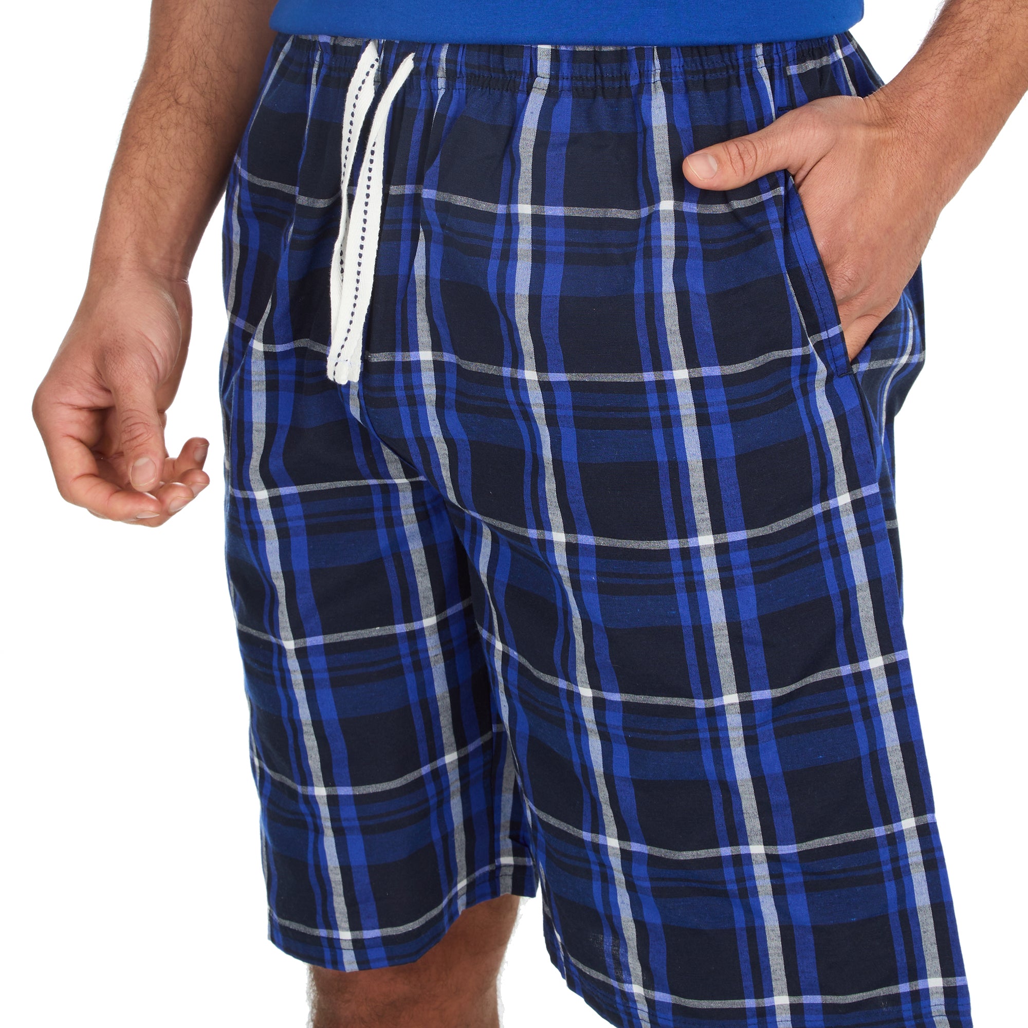 Mens 2-Piece Pyjama Set Short Sleeve T-Shirt Bottoms Loungewear Set S M L XL XXL