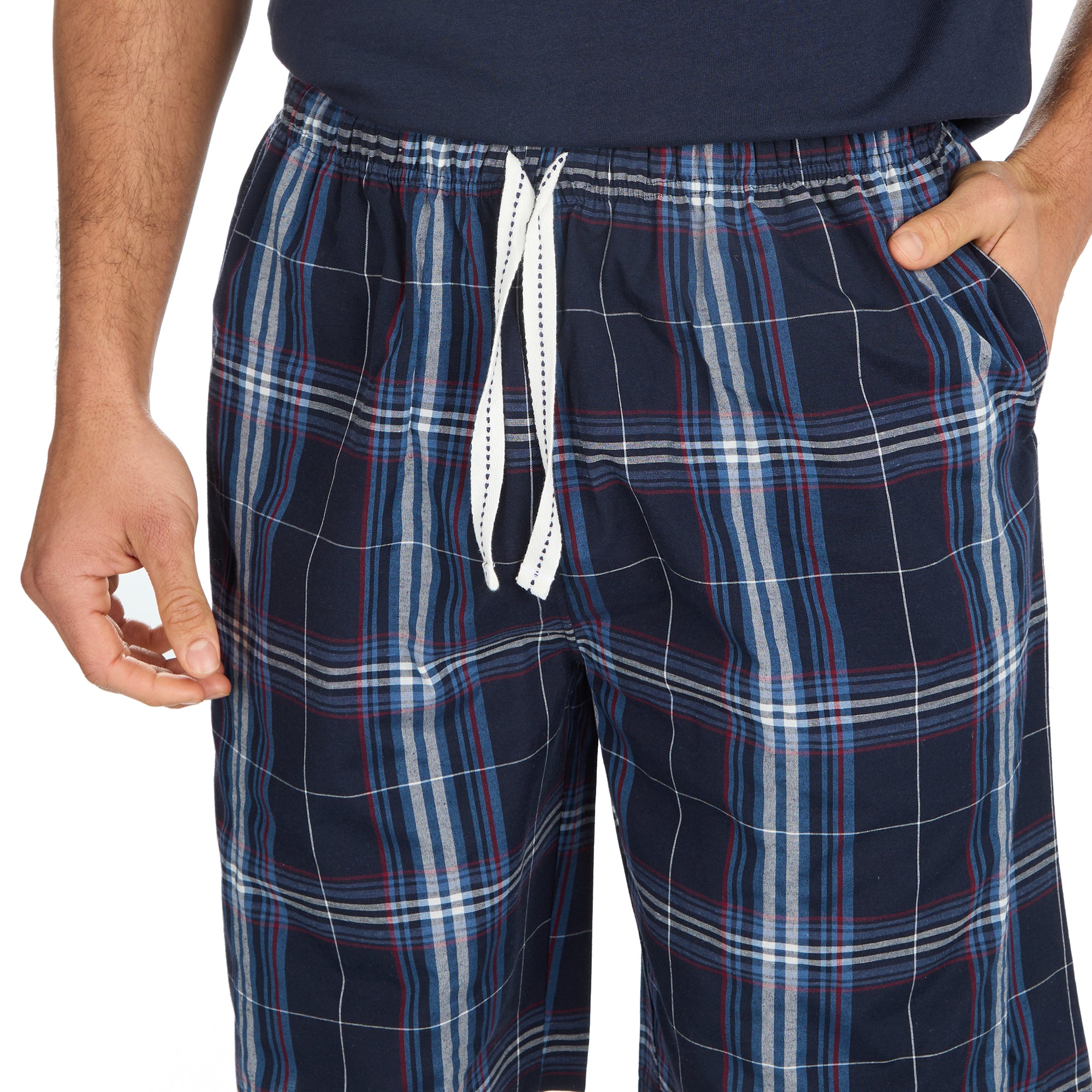 Mens 2-Piece Pyjama Set Short Sleeve T-Shirt Bottoms Loungewear Set S M L XL XXL